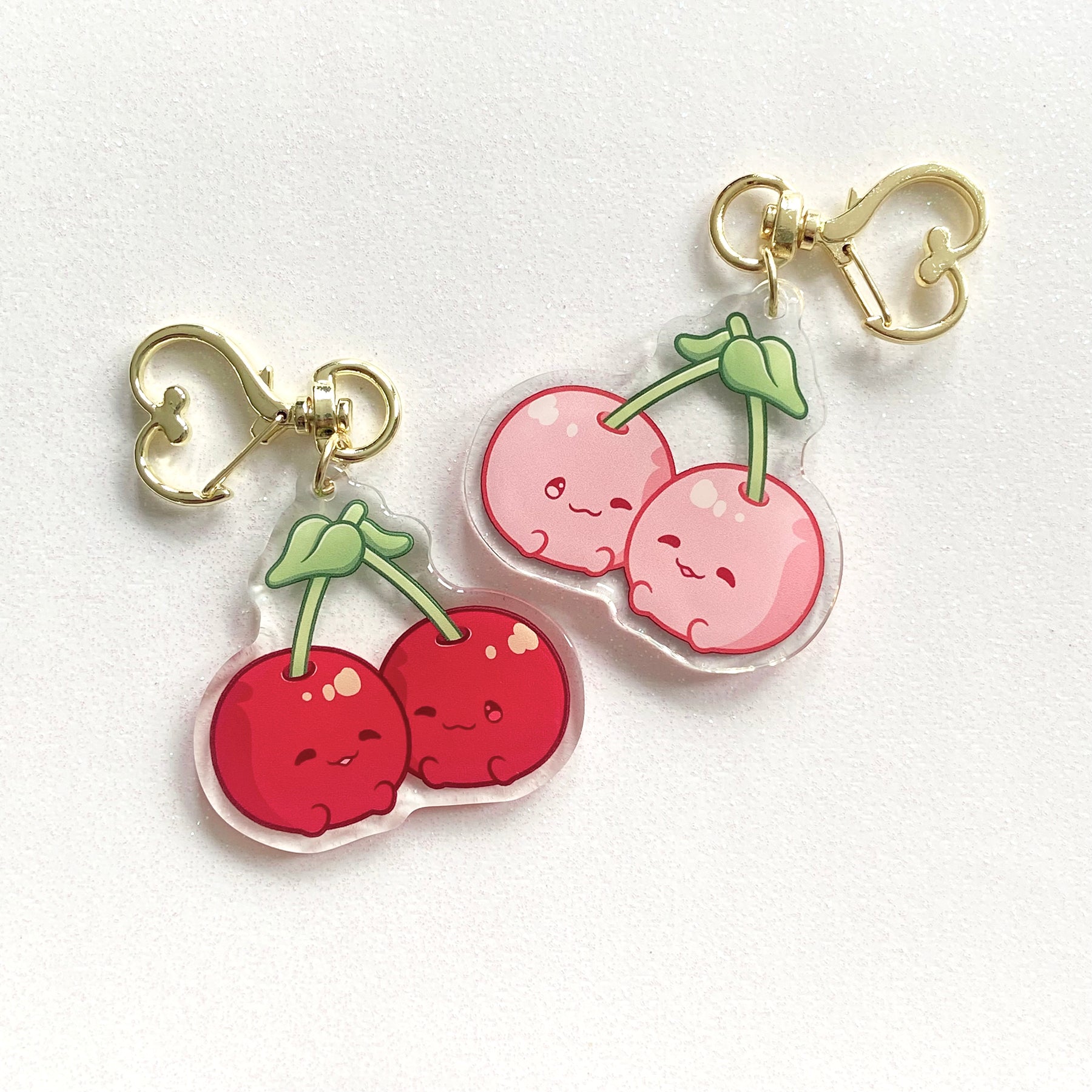 Food Buddies Cherry Keychain – Jennifayrie